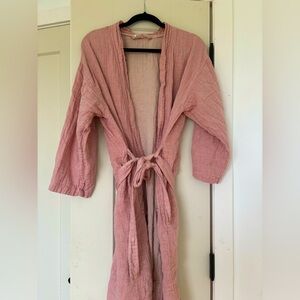 Pink pokoloko house coat